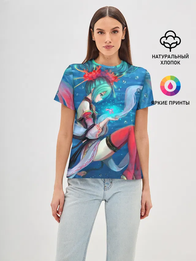 Hatsune Miku в чулках