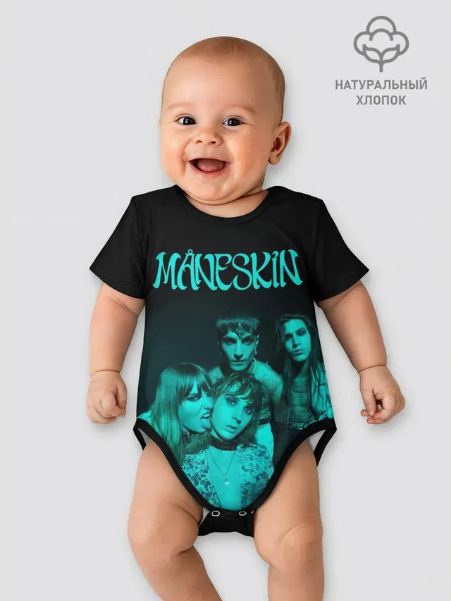 Maneskin. Fisheye Faces