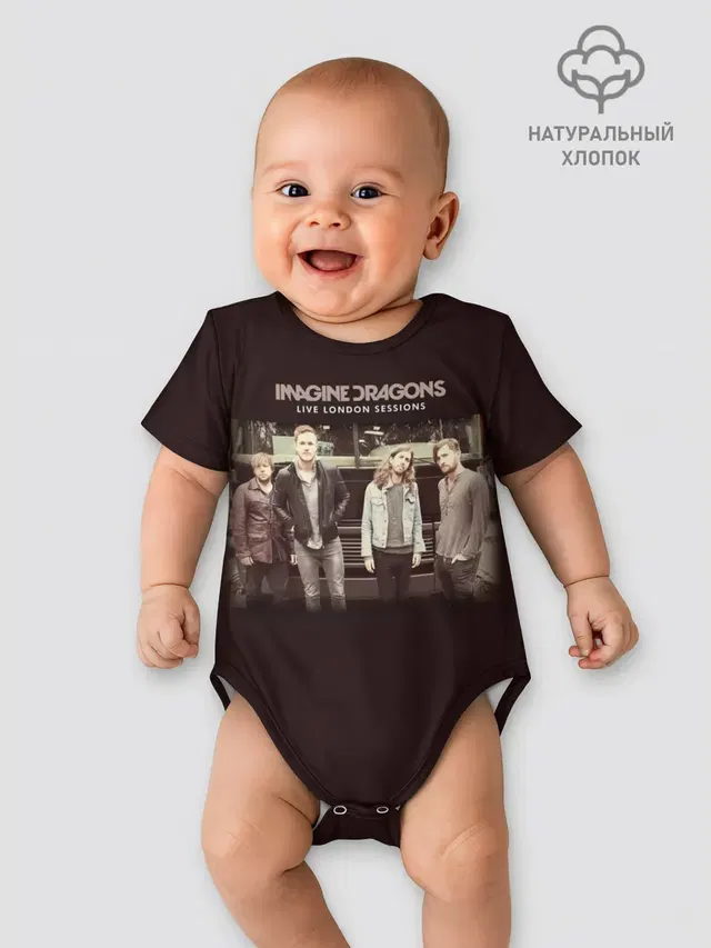 Детское боди с принтом «Imagine Dragons — Imagine Dragons Live: London Sessions»
