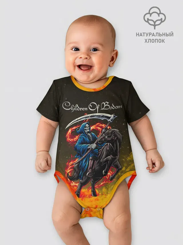 Children of Bodom | Skeleton on a horse