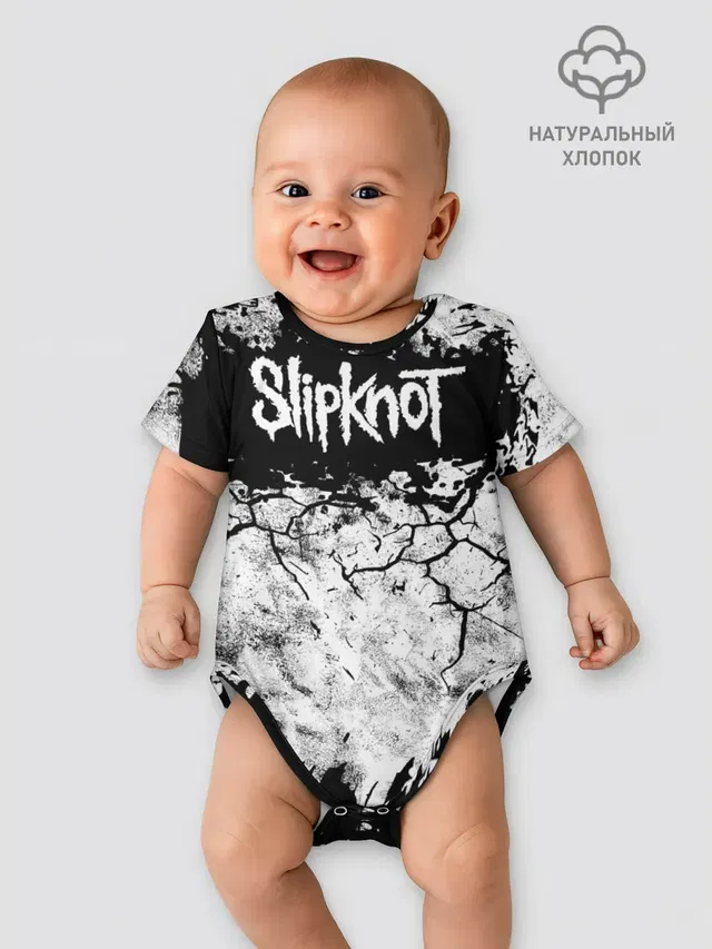 Надпись Слипкнот Рок Группа ЧБ | Slipknot