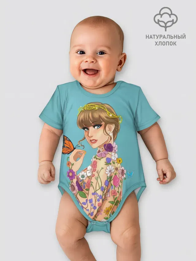 Тейлор в цветах
