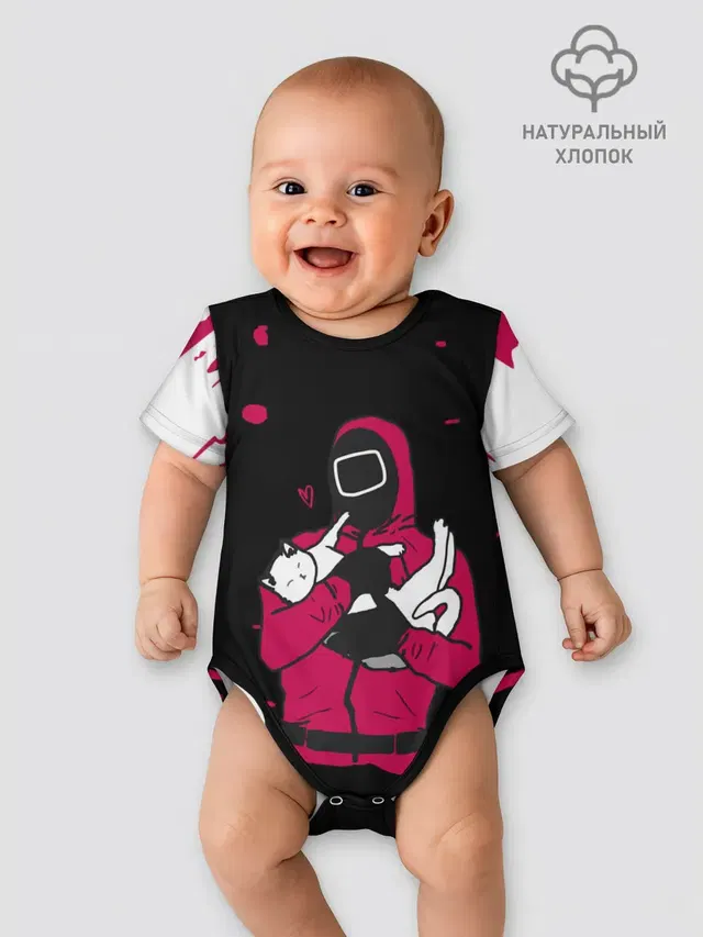 Игра в кальмара x Кот,