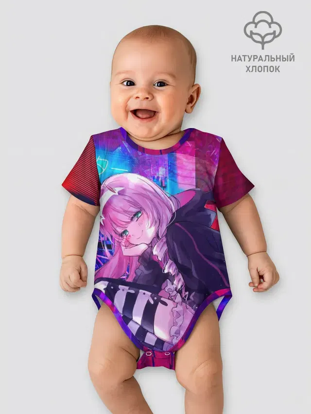 Zero Two в неоновом городе