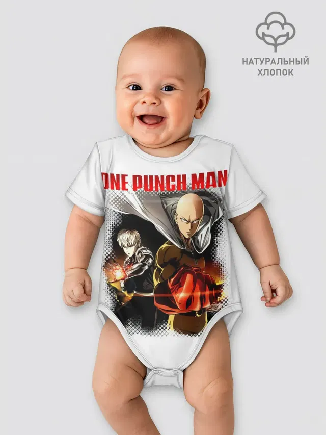 Сайтама и Генос One Punch-Man