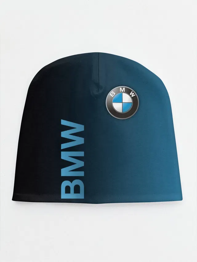 Детская шапка с принтом «BMW»