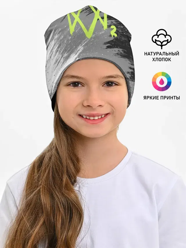 Детская шапка с принтом «Graffiti style»