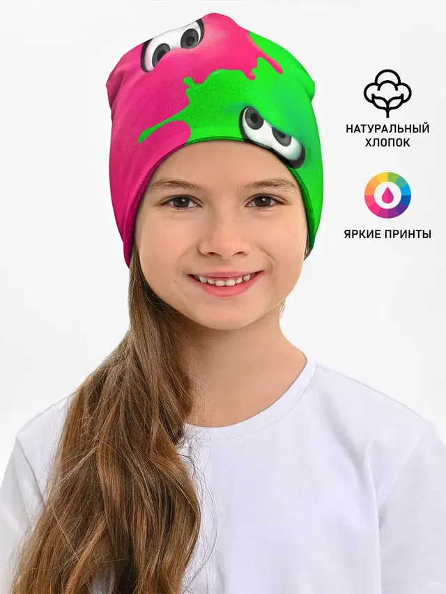 Детская шапка с принтом «Игры — Splatoon»