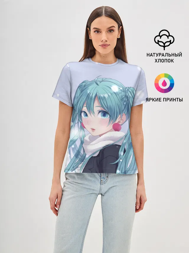 Hatsune Miku. Winter