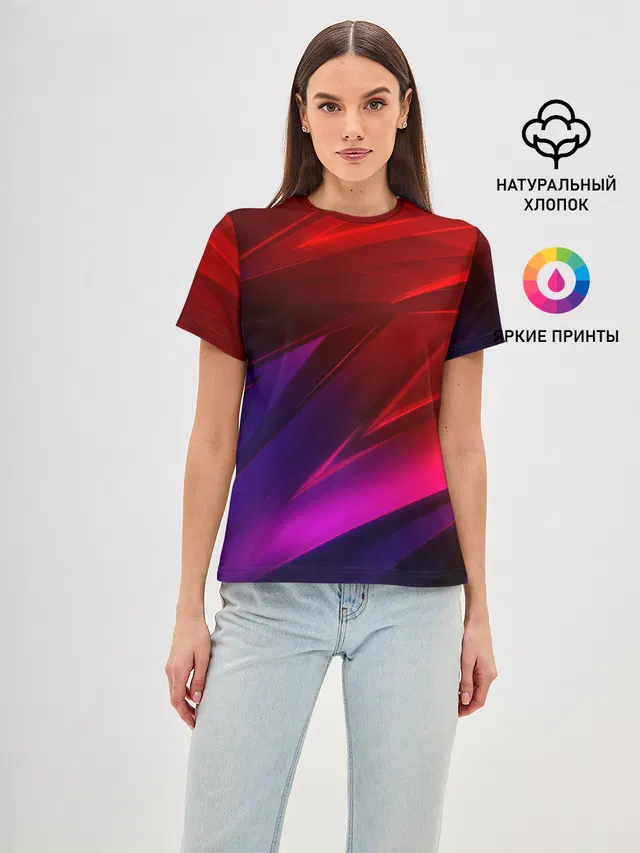 NEON GEOMETRY STRIPES