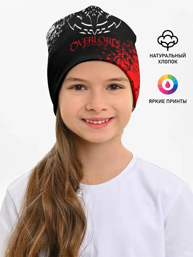 Оверлорд лого краснобелый
