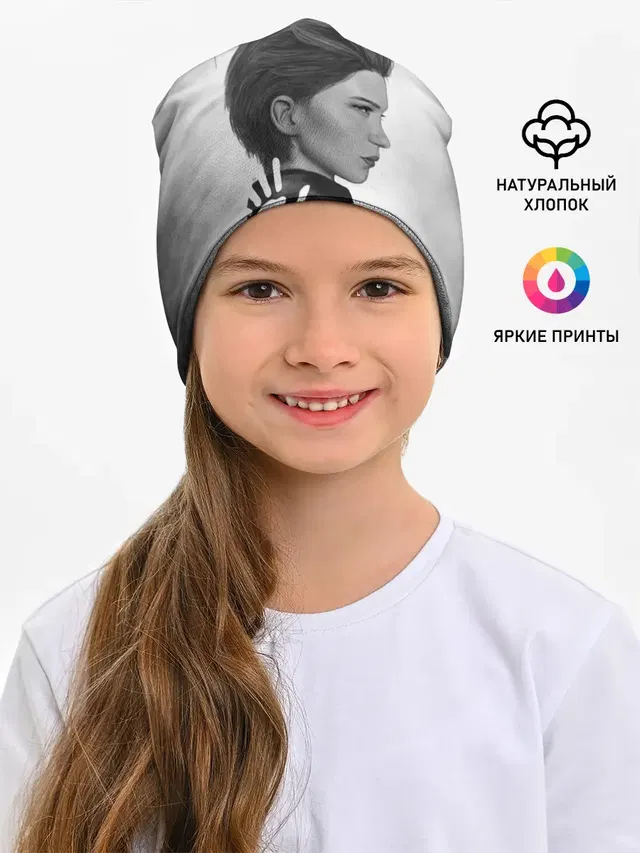 Детская шапка с принтом «Fragile»