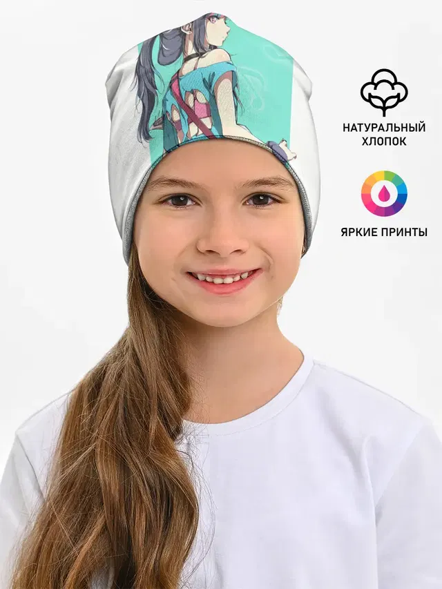 Детская шапка с принтом «Ibuki Mioda»