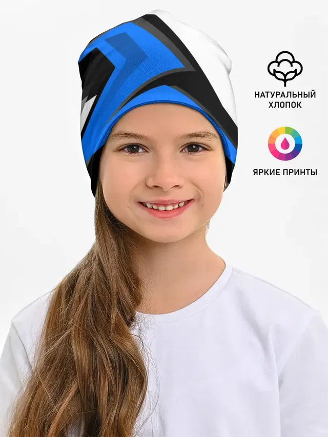 Детская шапка с принтом «Merсedes — Mercedes-AMG»