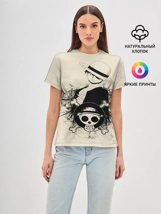 шляпа и череп One Piece
