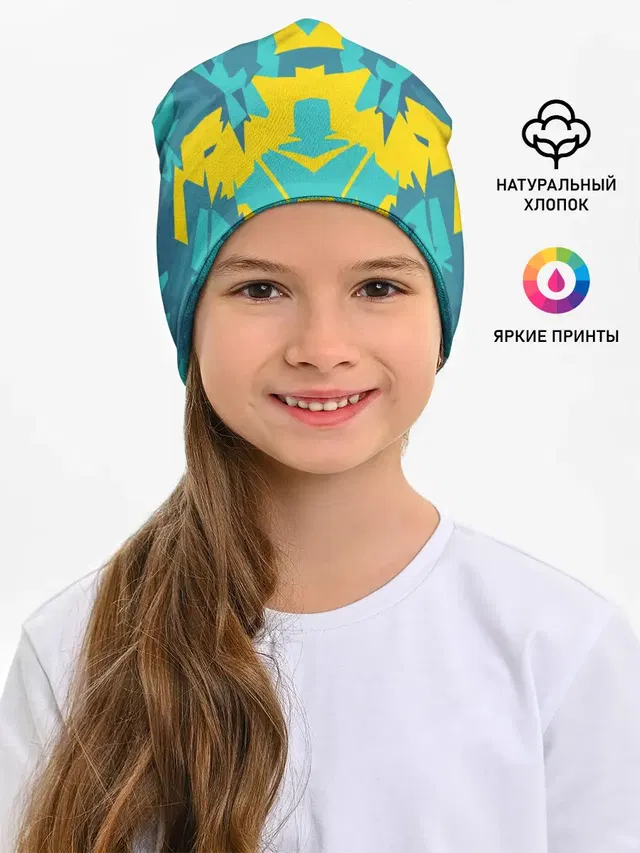 Детская шапка с принтом «Игровой Раскрас»