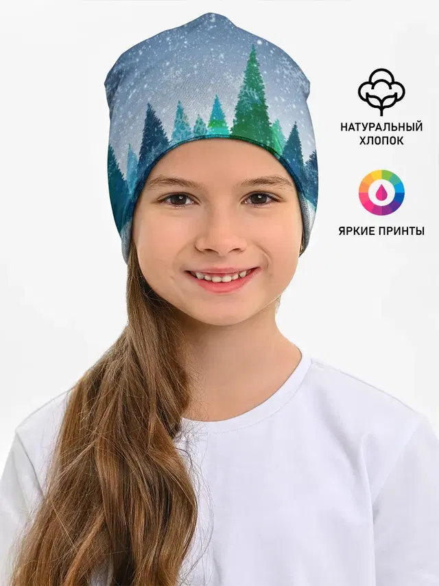 Снежинки в лесу