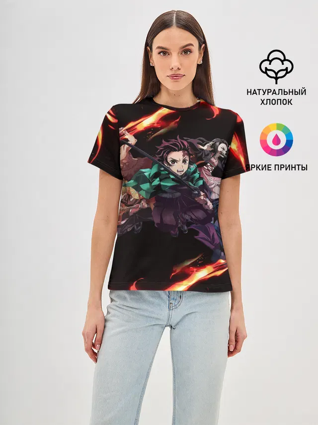 Kimetsu no Yaiba пламенный узор