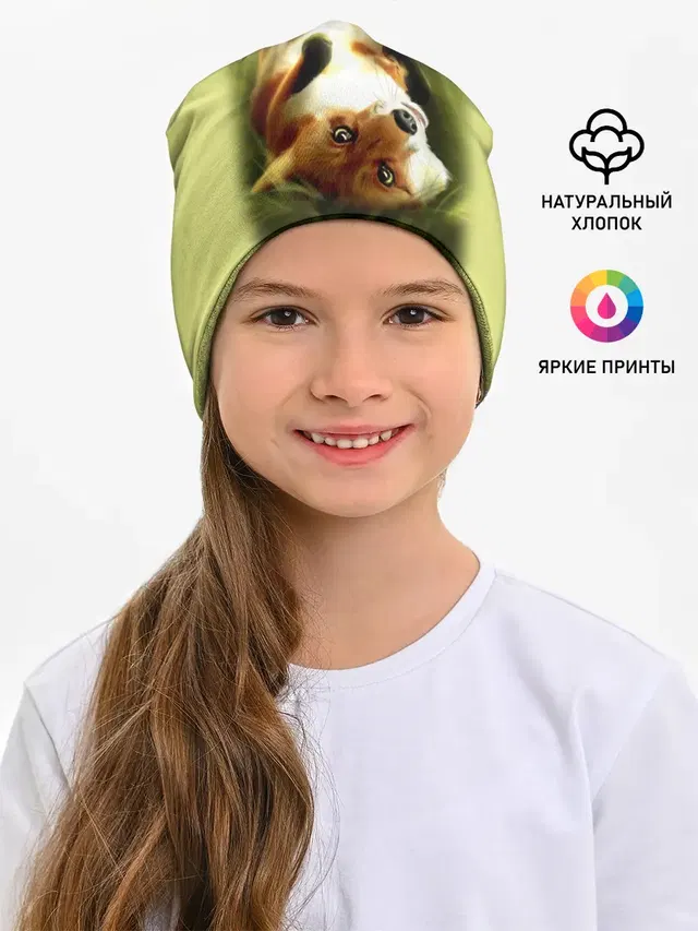 Лиса на траве