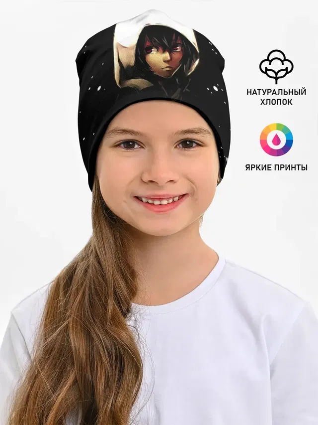 Тоука Киришима в капюшоне