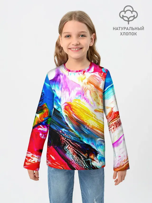 Абстракция красок