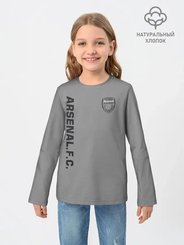 Детский лонгслив с принтом «Arsenal Vintage»