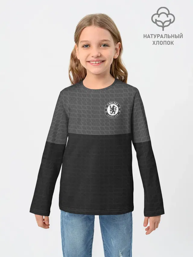 Детский лонгслив с принтом «Chelsea Sport Vintage»