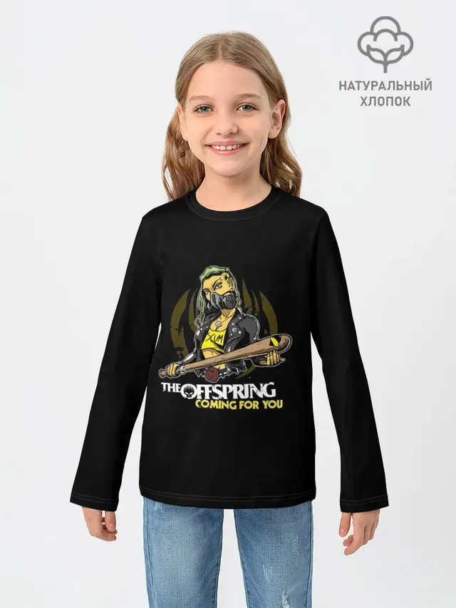 Детский лонгслив с принтом «Offspring — The Offspring, coming for you»