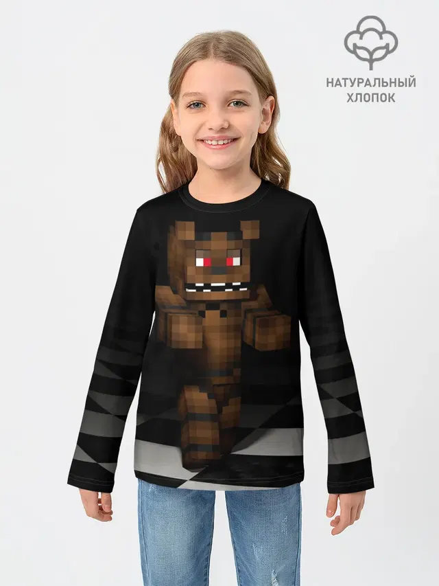 Фредди FNAF в майнкрафт.