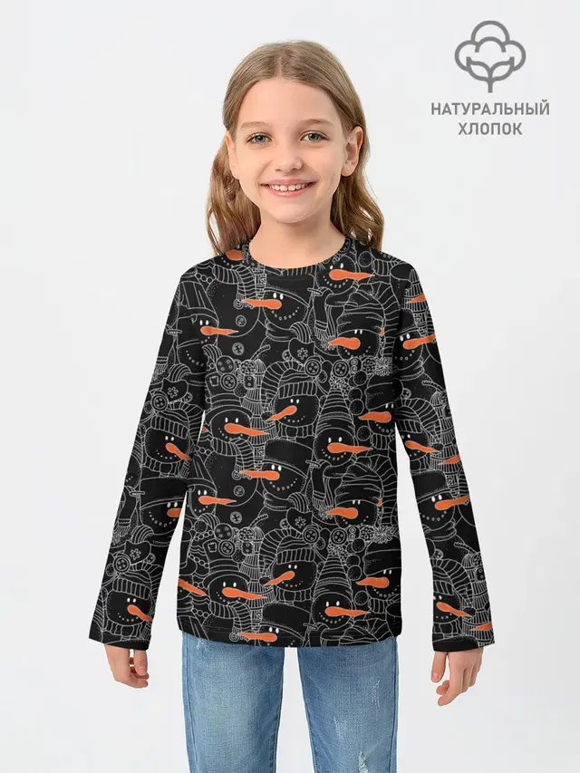Черные снеговики
