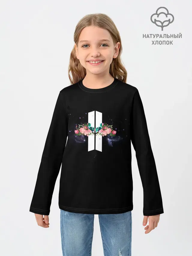 Детский лонгслив