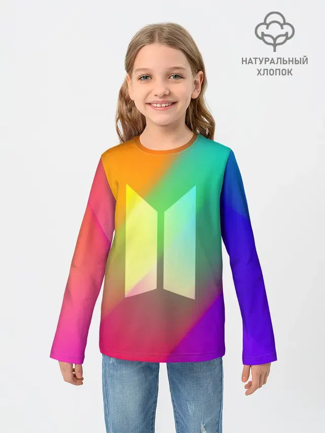 Детский лонгслив