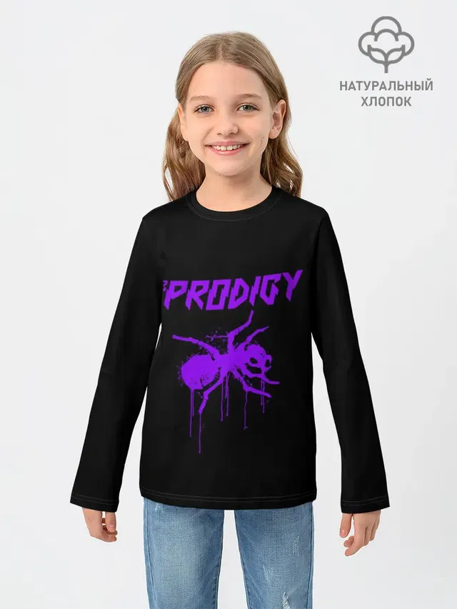 Детский лонгслив с принтом «ant — The Prodigy»