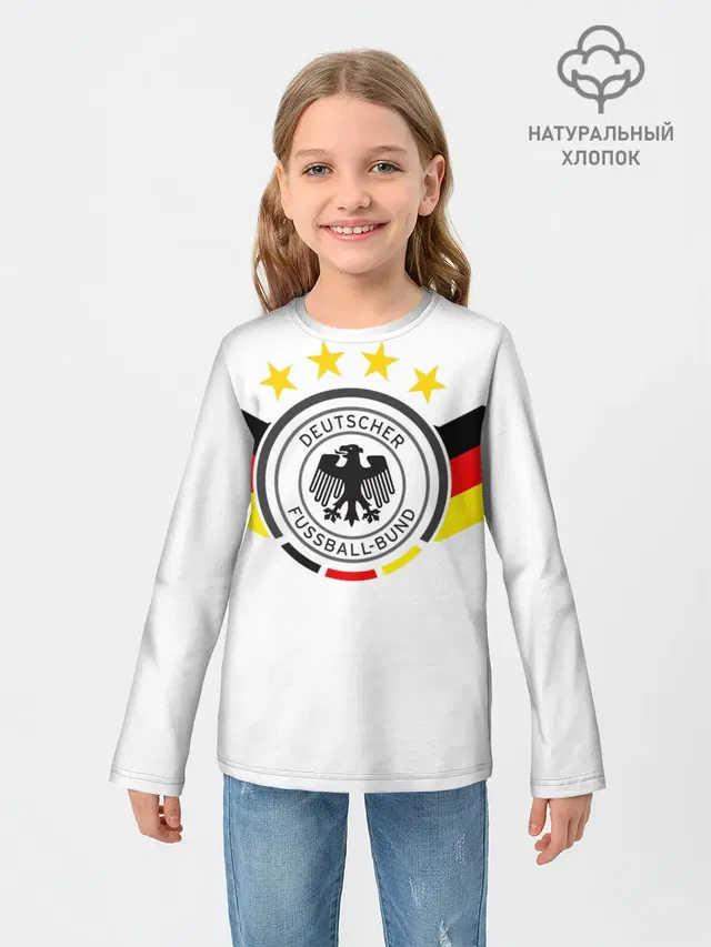 Детский лонгслив с принтом «Bundesadler»