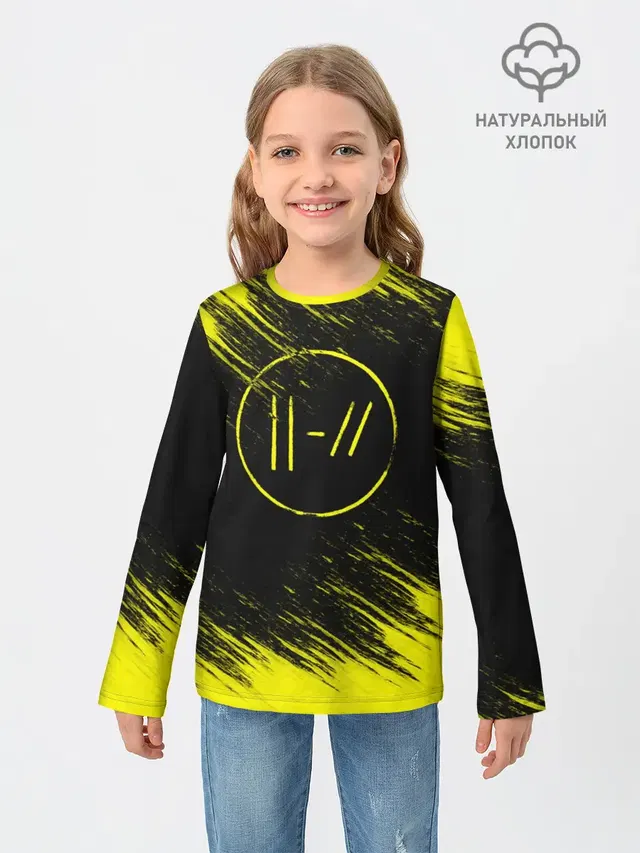 Детский лонгслив с принтом «Twenty One Pilots — Twenty One Pilots 5»