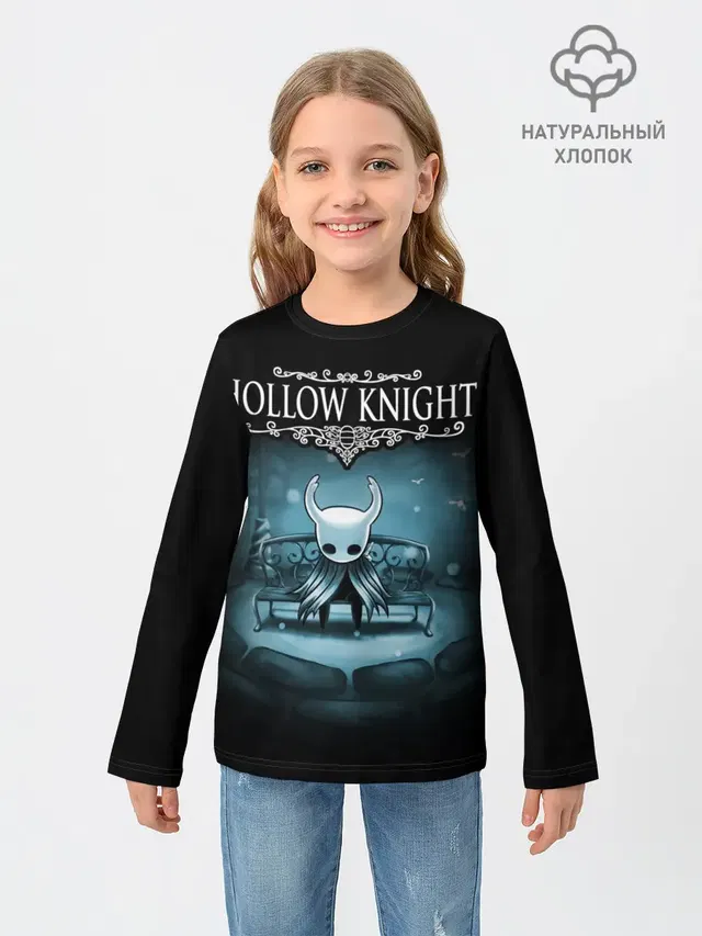 Детский лонгслив с принтом «The Knight»
