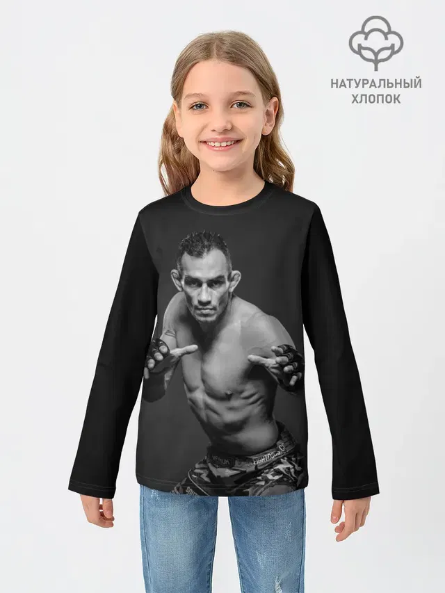 Детский лонгслив с принтом «MMA — Tony Ferguson»