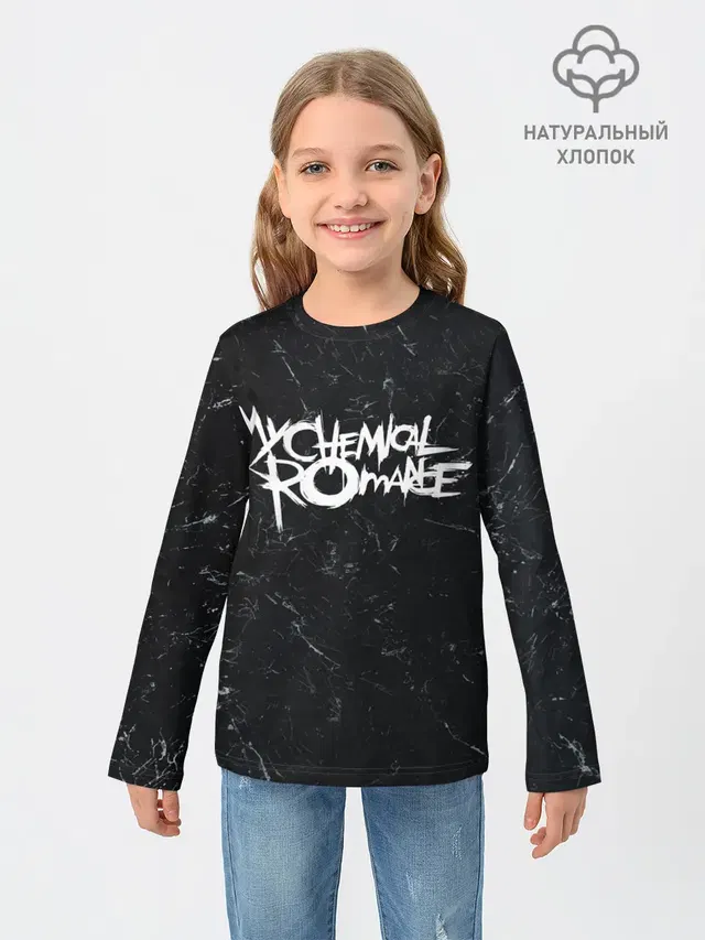 Детский лонгслив с принтом «My Chemical Romance»