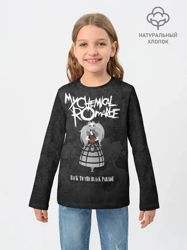 Детский лонгслив с принтом «My Chemical Romance»