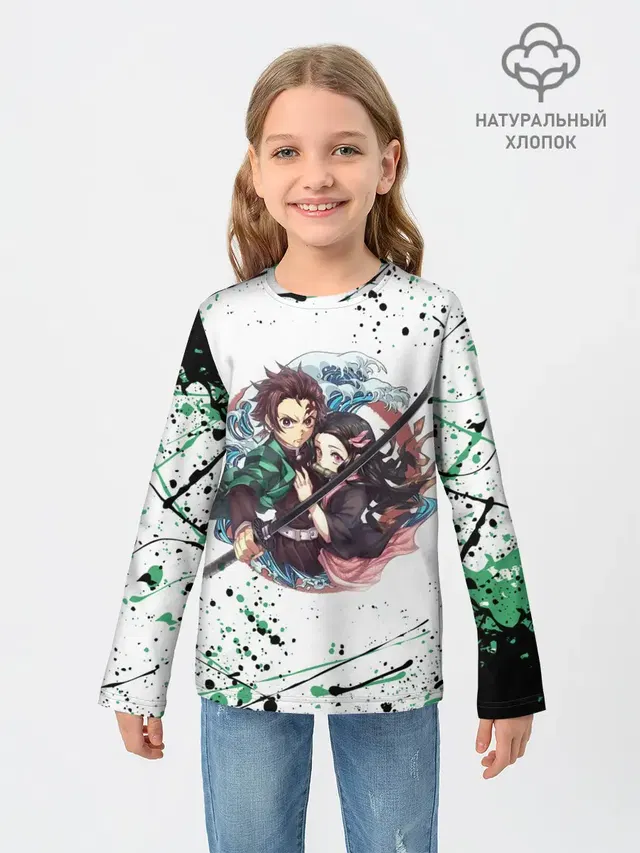 Брызги красок Demon Slayer