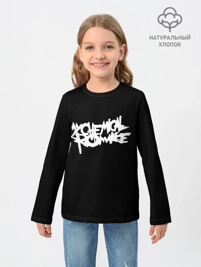 Детский лонгслив с принтом «My Chemical Romance — My Chemical Romance spider»