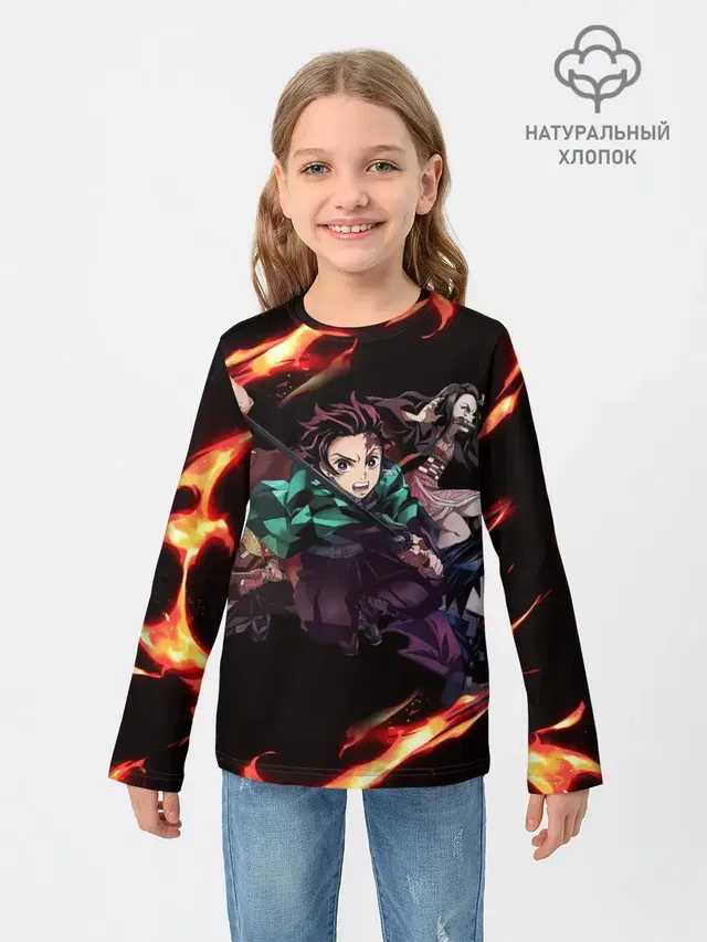 Kimetsu no Yaiba пламенный узор