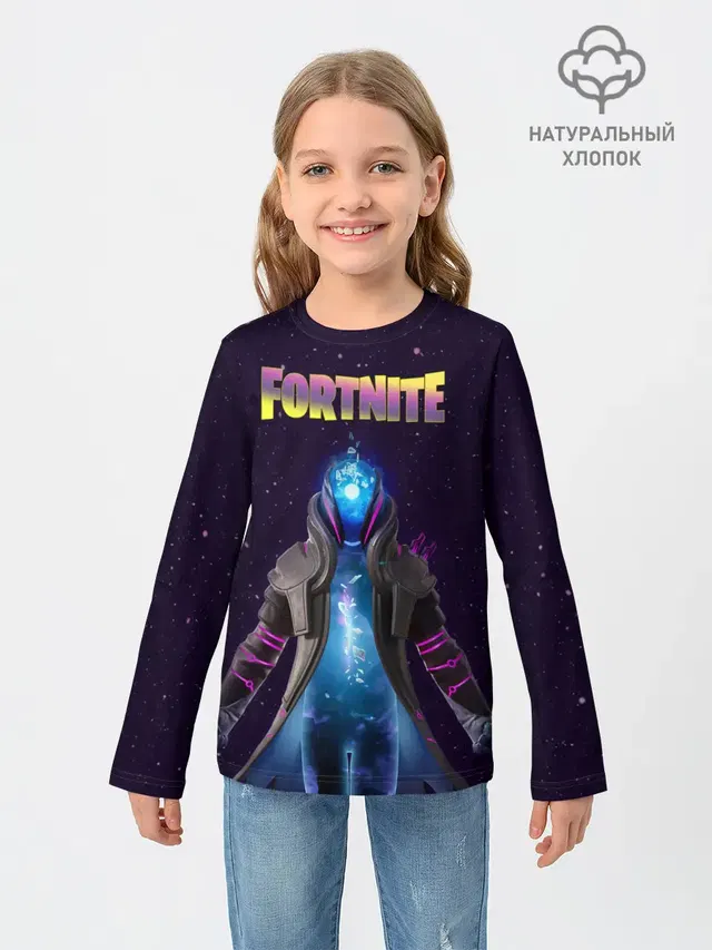 Детский лонгслив с принтом «Фортнайт — Infinity Fortnite»