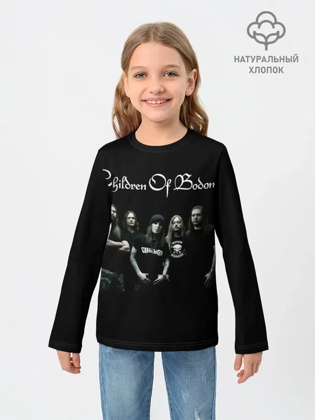 Детский лонгслив с принтом «Children of Bodom — Children of Bodom 3»