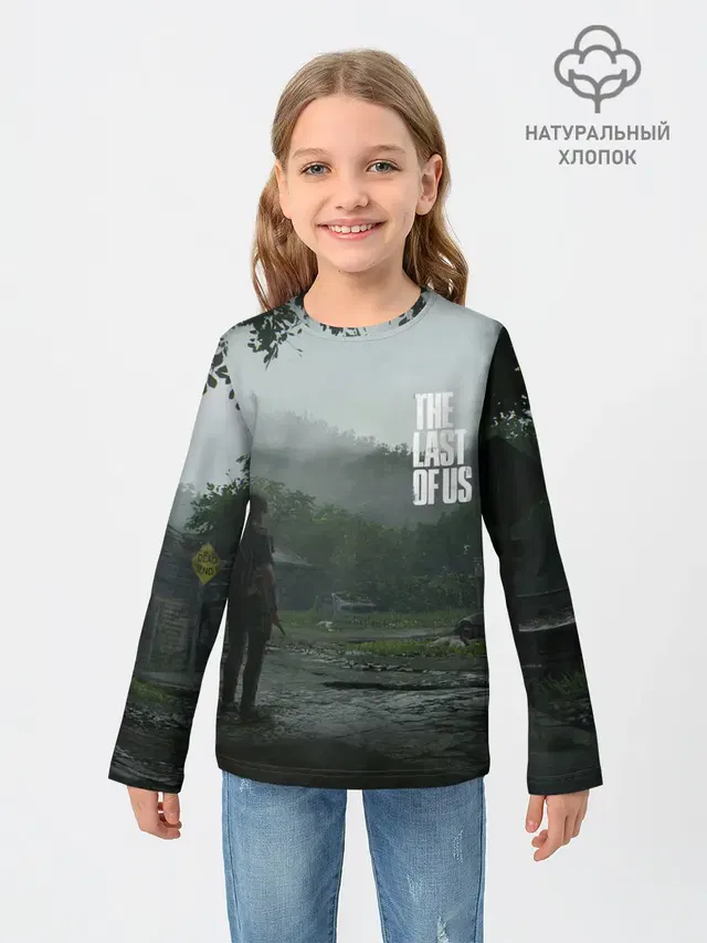 Детский лонгслив с принтом «Post-apocalypse — Last Of Us 2»