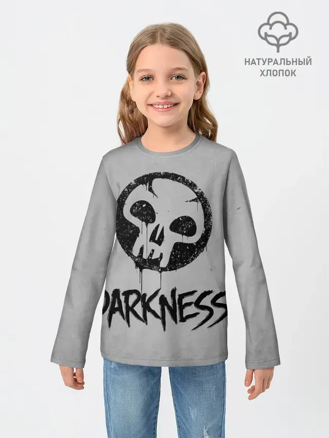Детский лонгслив с принтом «Magic:The Gathering — Emblems Darkness»