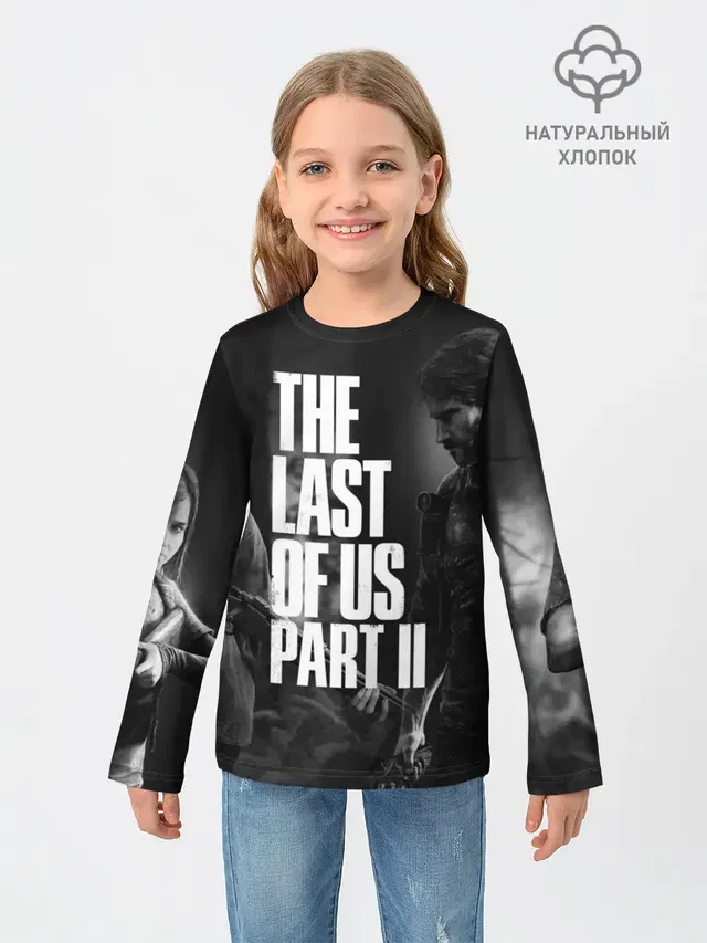 Детский лонгслив с принтом «Tlou2 — THE LAST OF US 2»