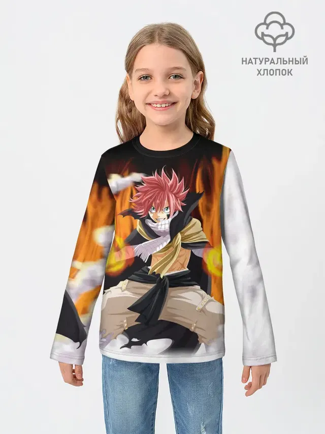 Fairy Tail воинственный Нацу