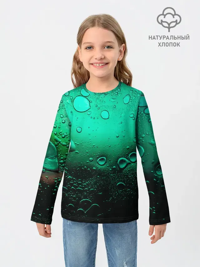 Зеленые капли клетки
