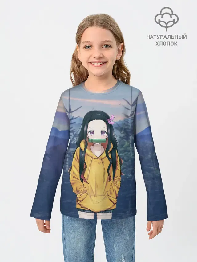 Детский лонгслив